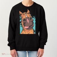 Horse Selfie Women's Sweatshirt thumb 0
