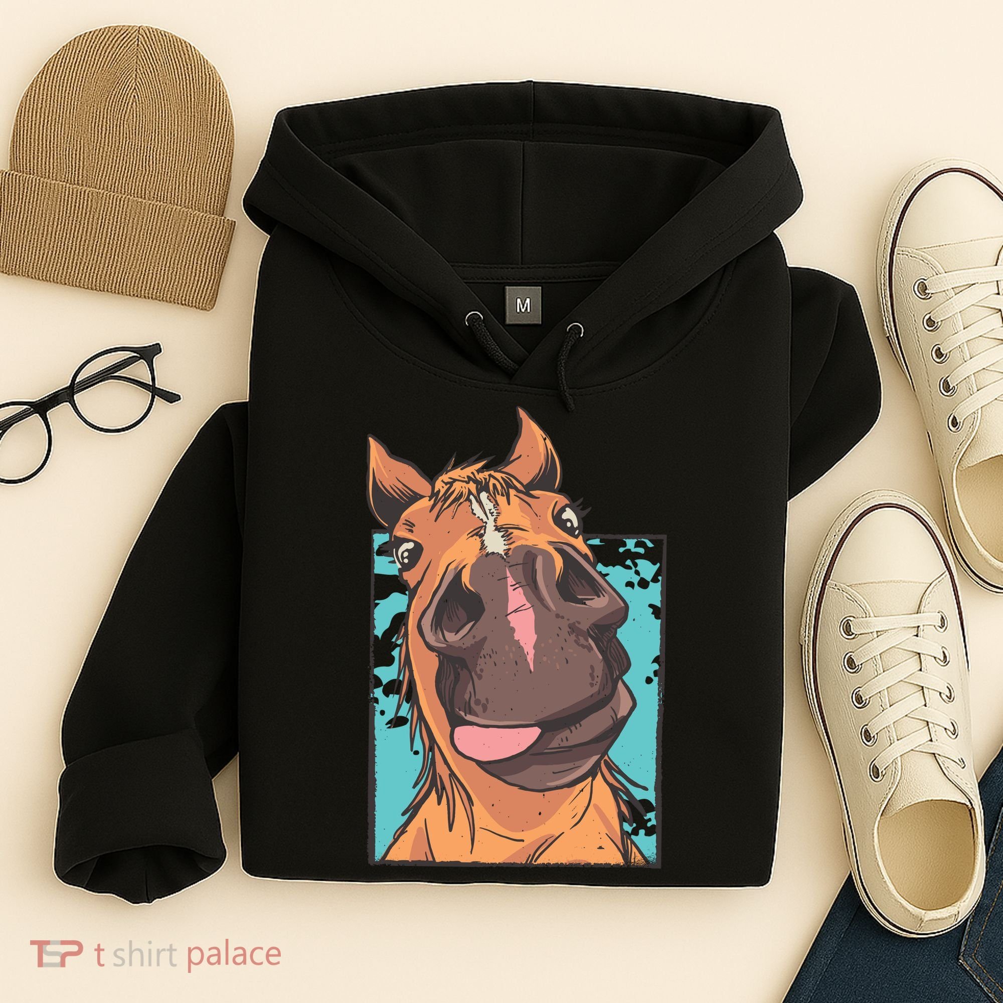 Horse Selfie Hoodie