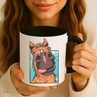 Horse Selfie Coffee Mug thumb 3