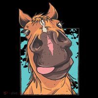 Horse Selfie Mousepad thumb 1