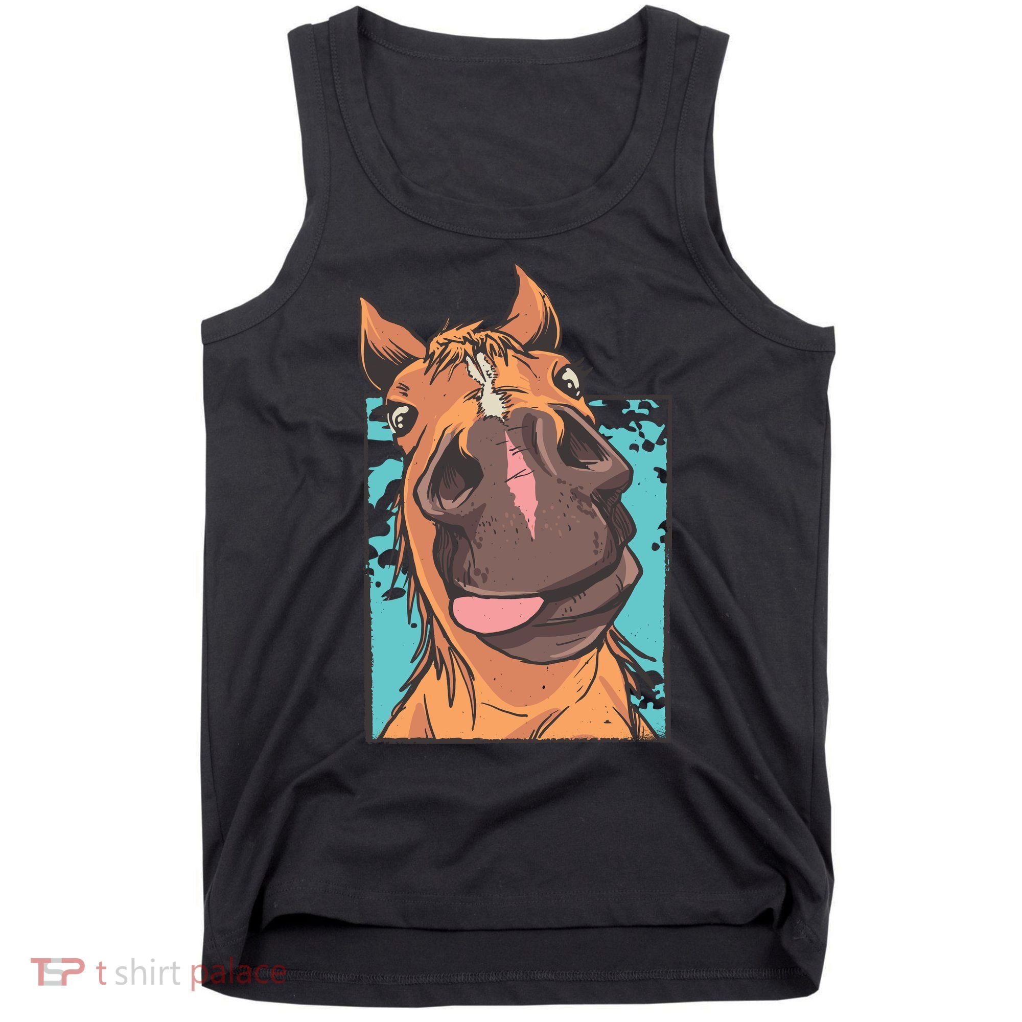 Horse Selfie Tank Top