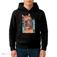 Horse Selfie Kids Hoodie thumb 4