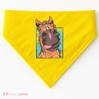 Horse Selfie USA-Made Doggie Bandana