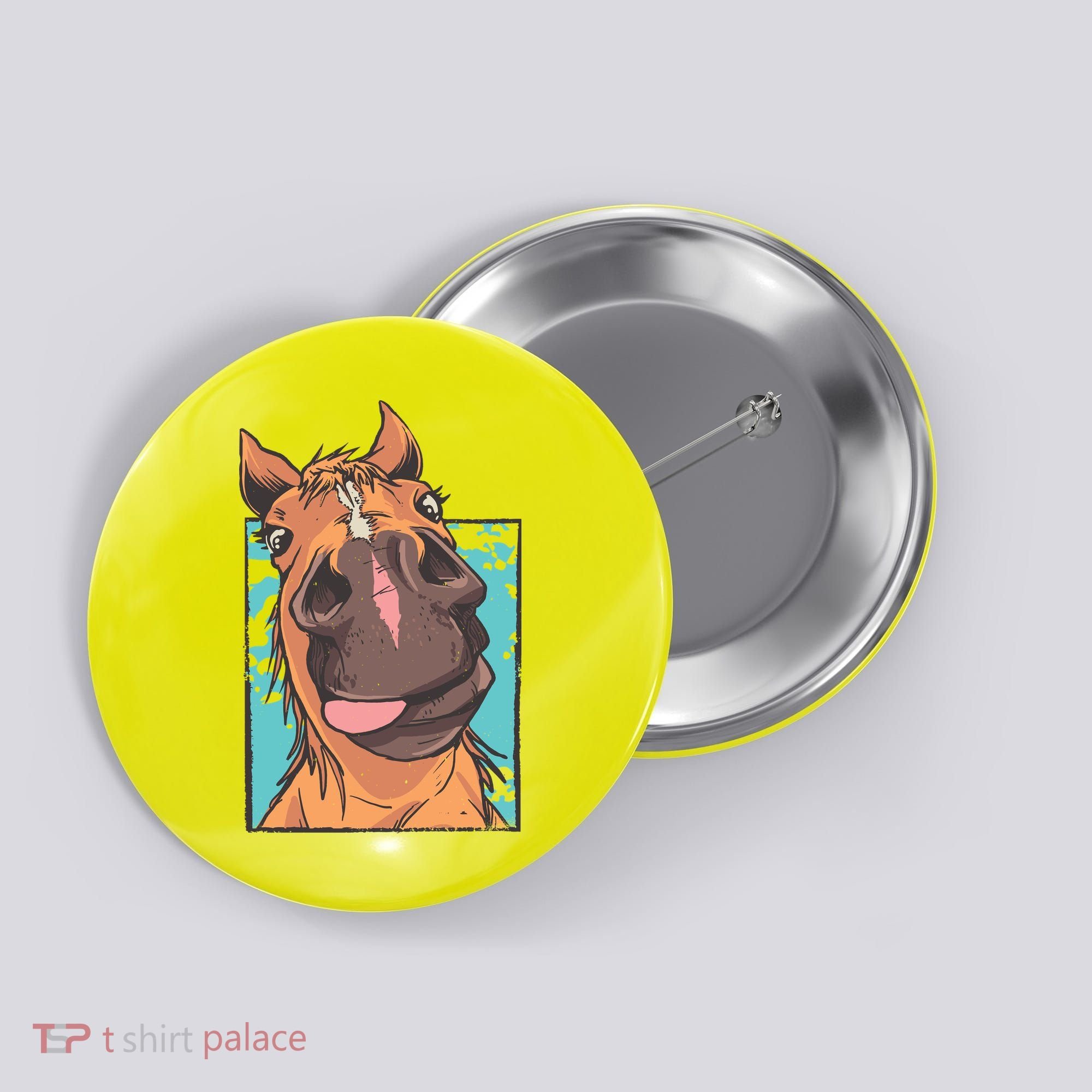 Horse Selfie Button