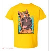 Horse Selfie Toddler T-Shirt thumb 0