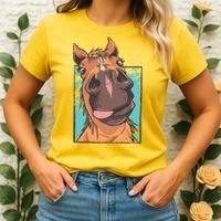 Horse Selfie Women's T-Shirt thumb 2