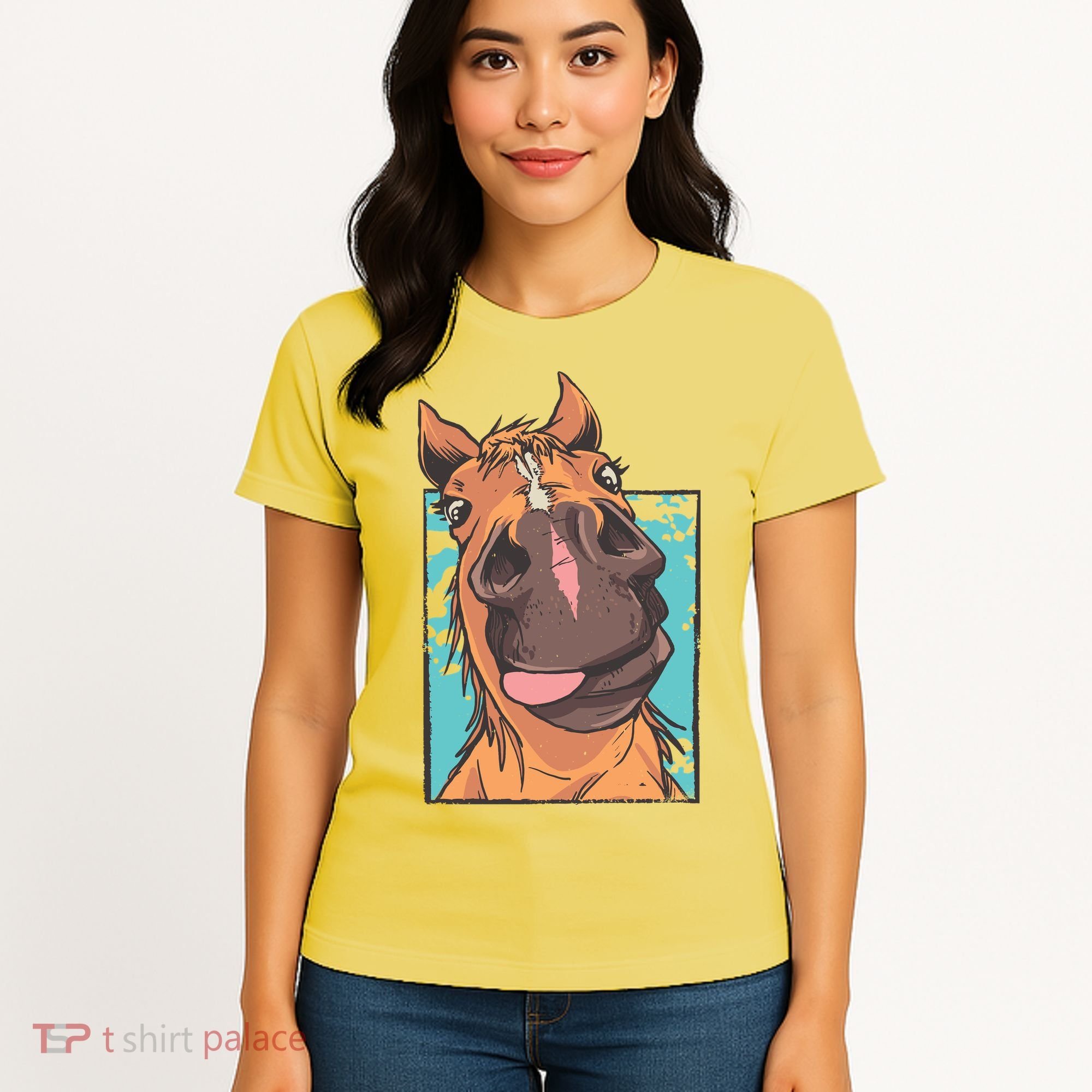 Horse Selfie Women's T-Shirt