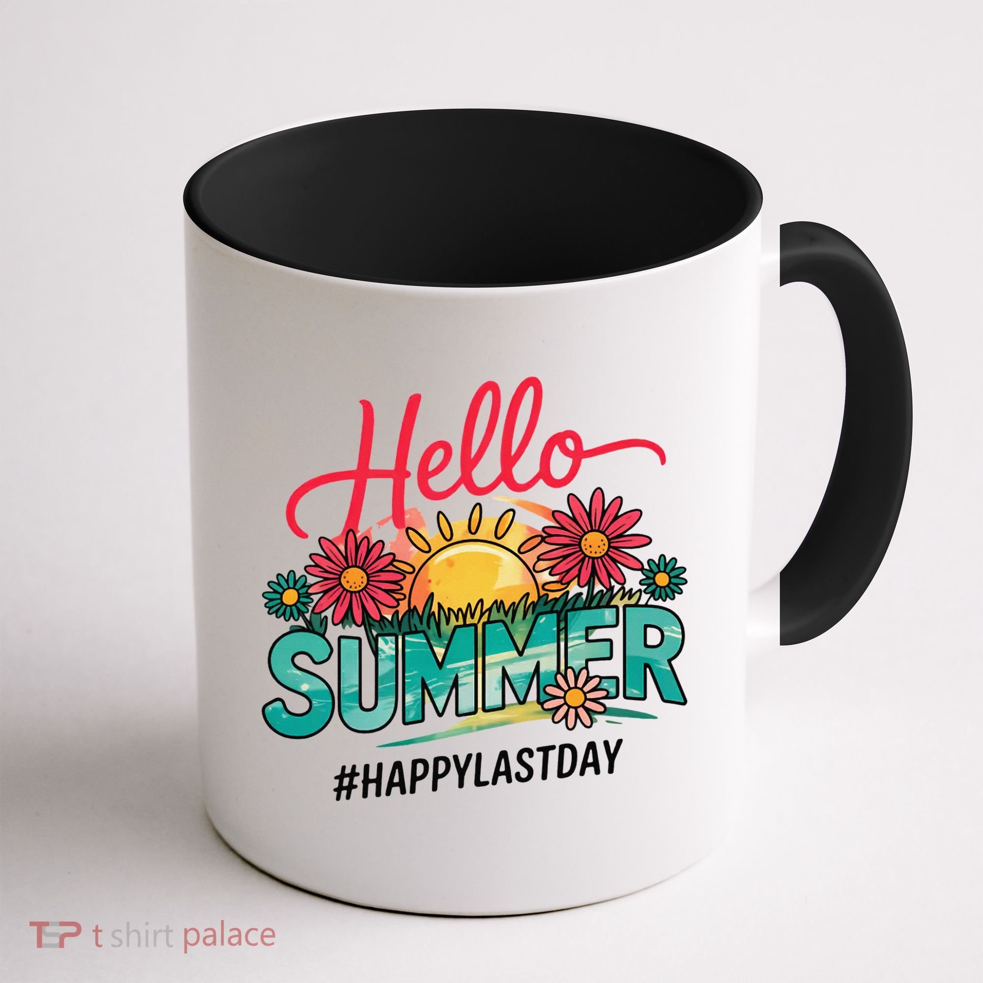 Hello Summer Happy Last Day Of School Teacher Student Coffee Mug
