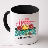 Hello Summer Happy Last Day Of School Teacher Student Coffee Mug thumb 0