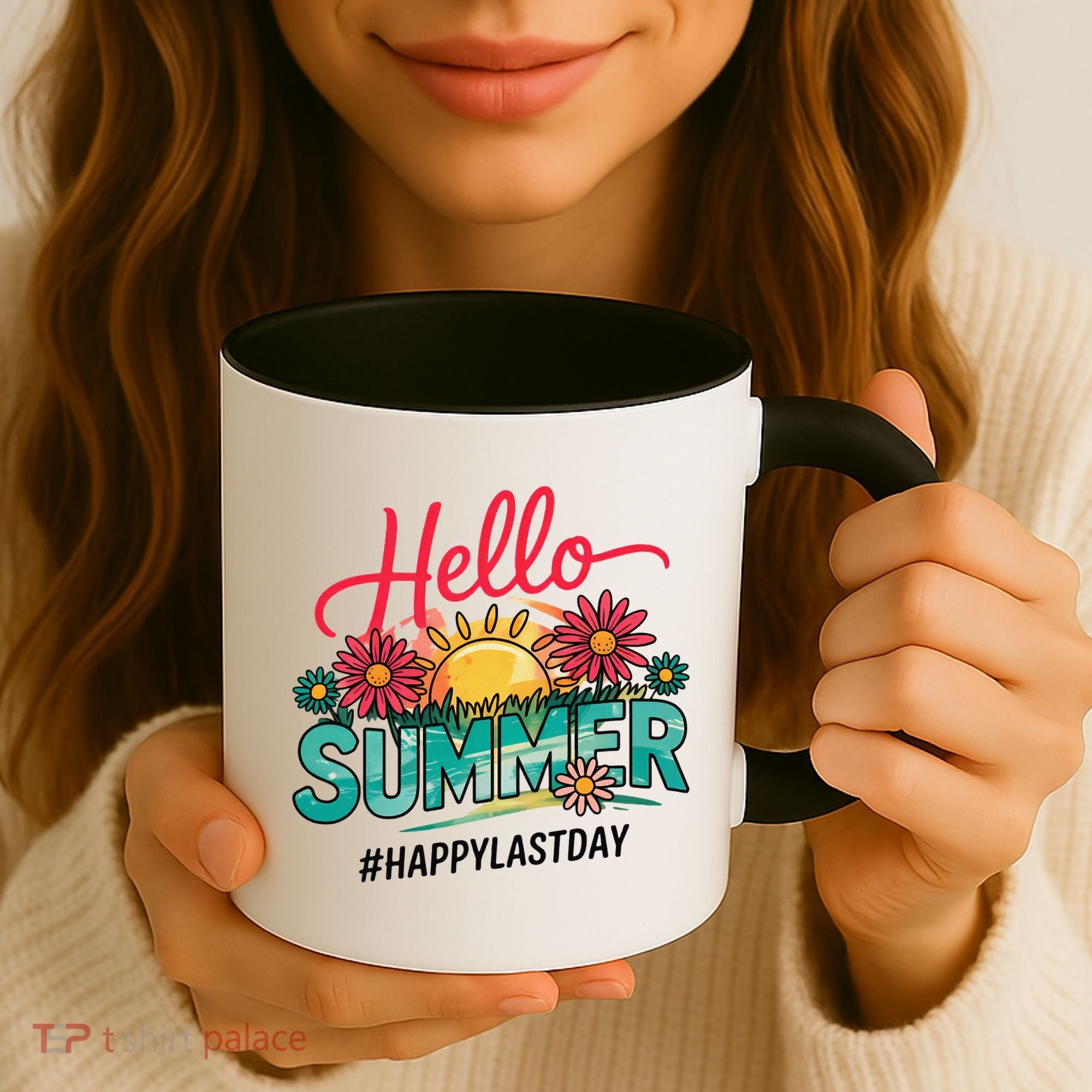 Hello Summer Happy Last Day Of School Teacher Student Coffee Mug