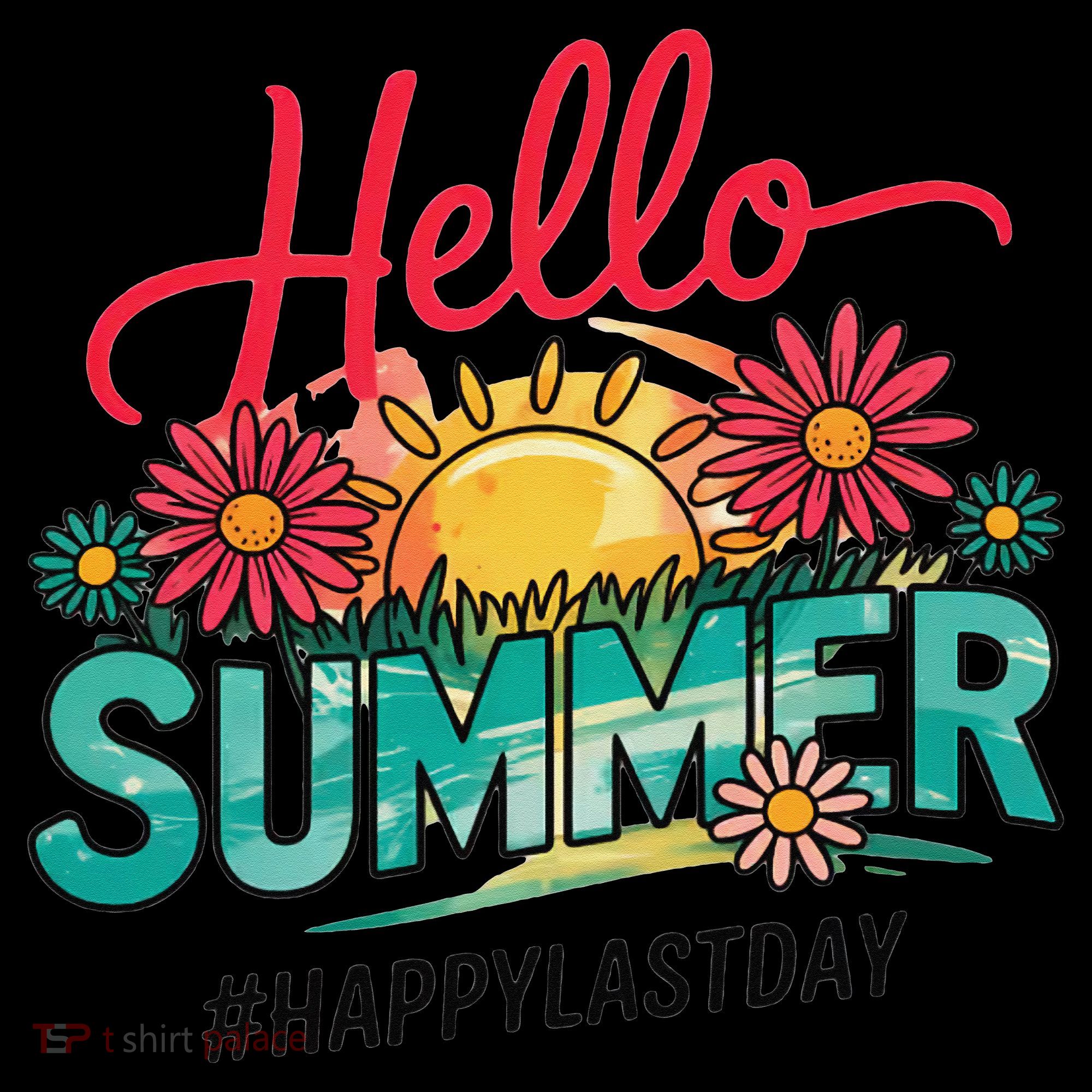 Hello Summer Happy Last Day Of School Teacher Student Coffee Mug
