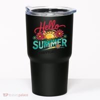 Hello Summer Happy Last Day Of School Teacher Student Tumbler thumb 0