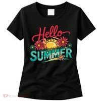 Hello Summer Happy Last Day Of School Teacher Student Women's T-Shirt thumb 0