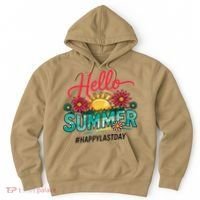 Hello Summer Happy Last Day Of School Teacher Student Hoodie thumb 0