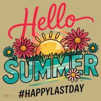 Hello Summer Happy Last Day Of School Teacher Student Hoodie thumb 2