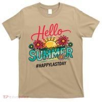 Hello Summer Happy Last Day Of School Teacher Student T-Shirt thumb 0