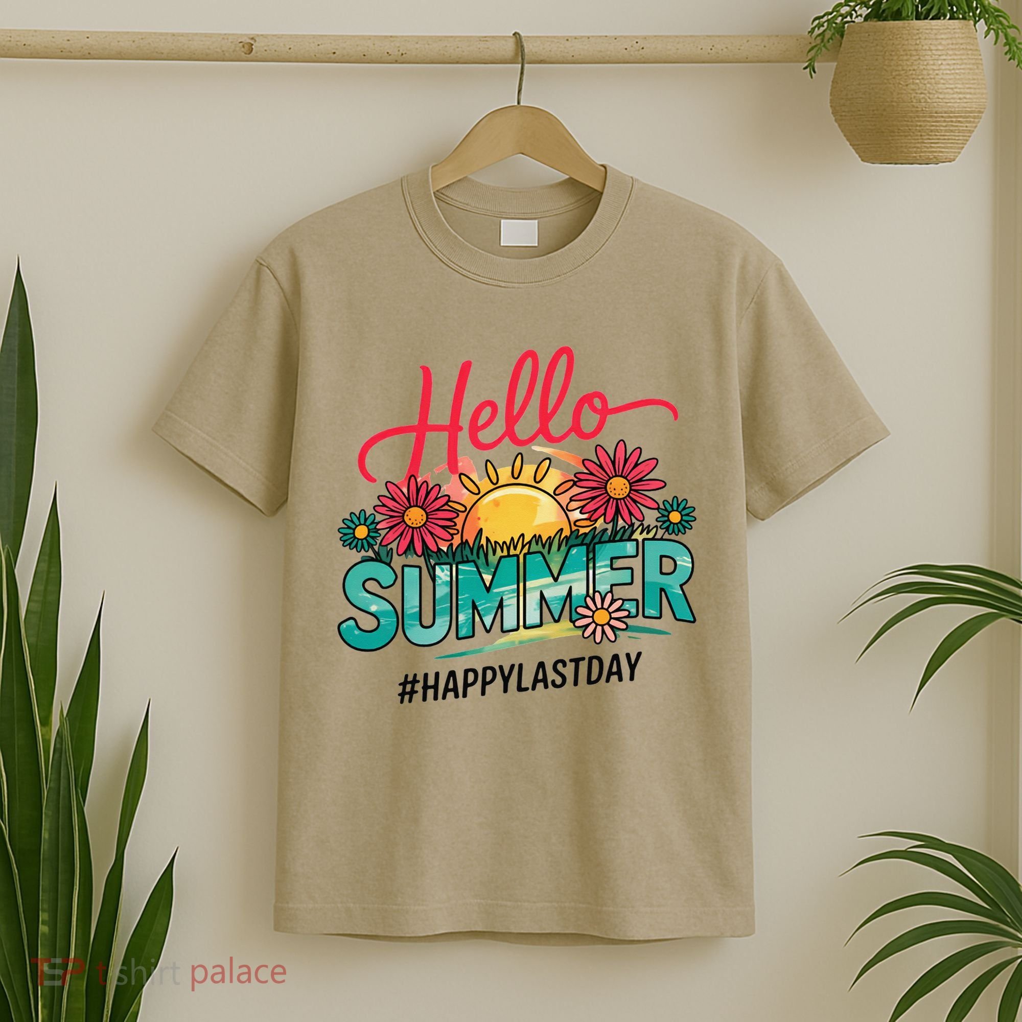 Hello Summer Happy Last Day Of School Teacher Student T-Shirt