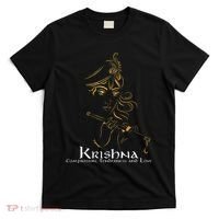 Hindu S Hinduism Diwali Festival Gods Lord Krishna T-Shirt thumb 0
