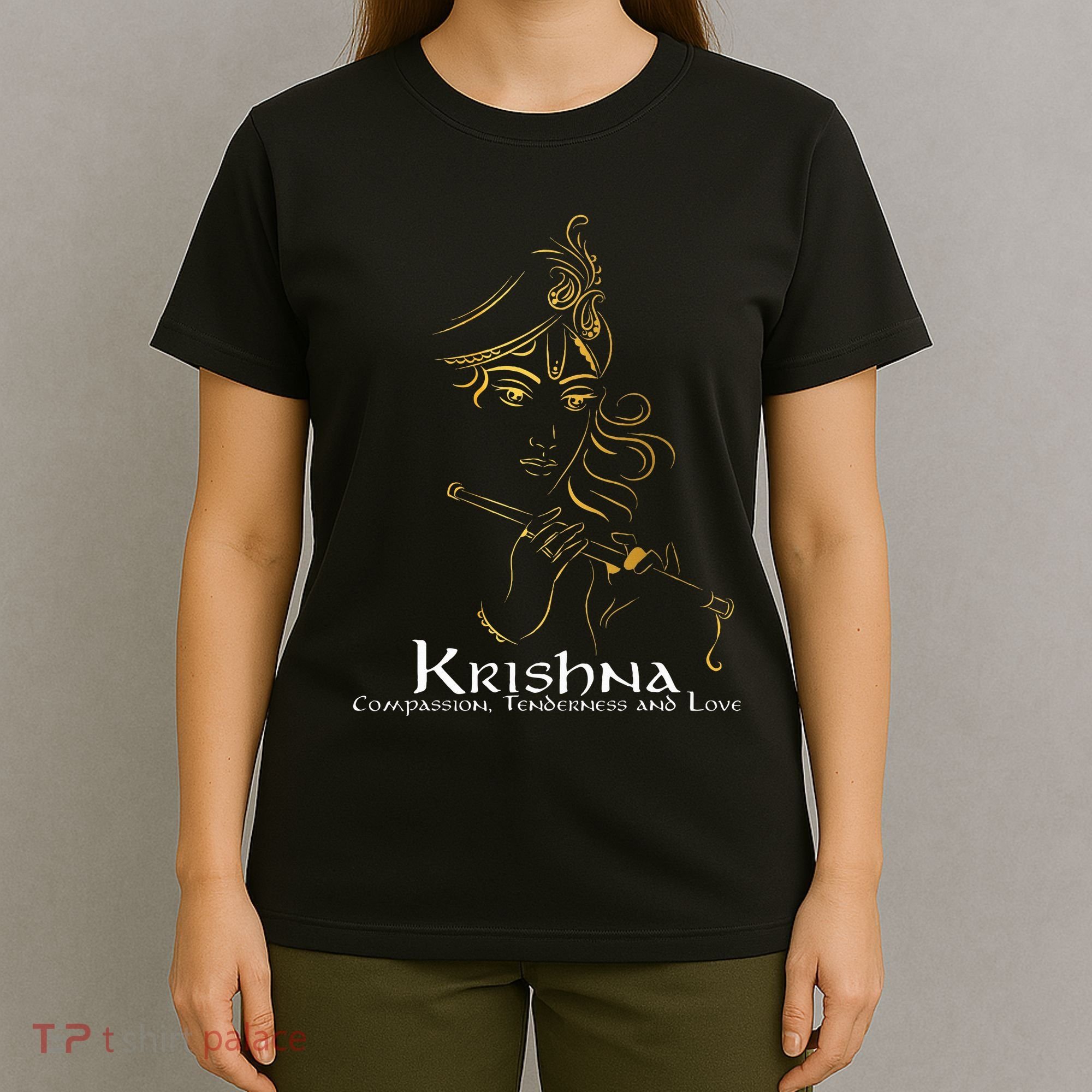 Hindu S Hinduism Diwali Festival Gods Lord Krishna T-Shirt