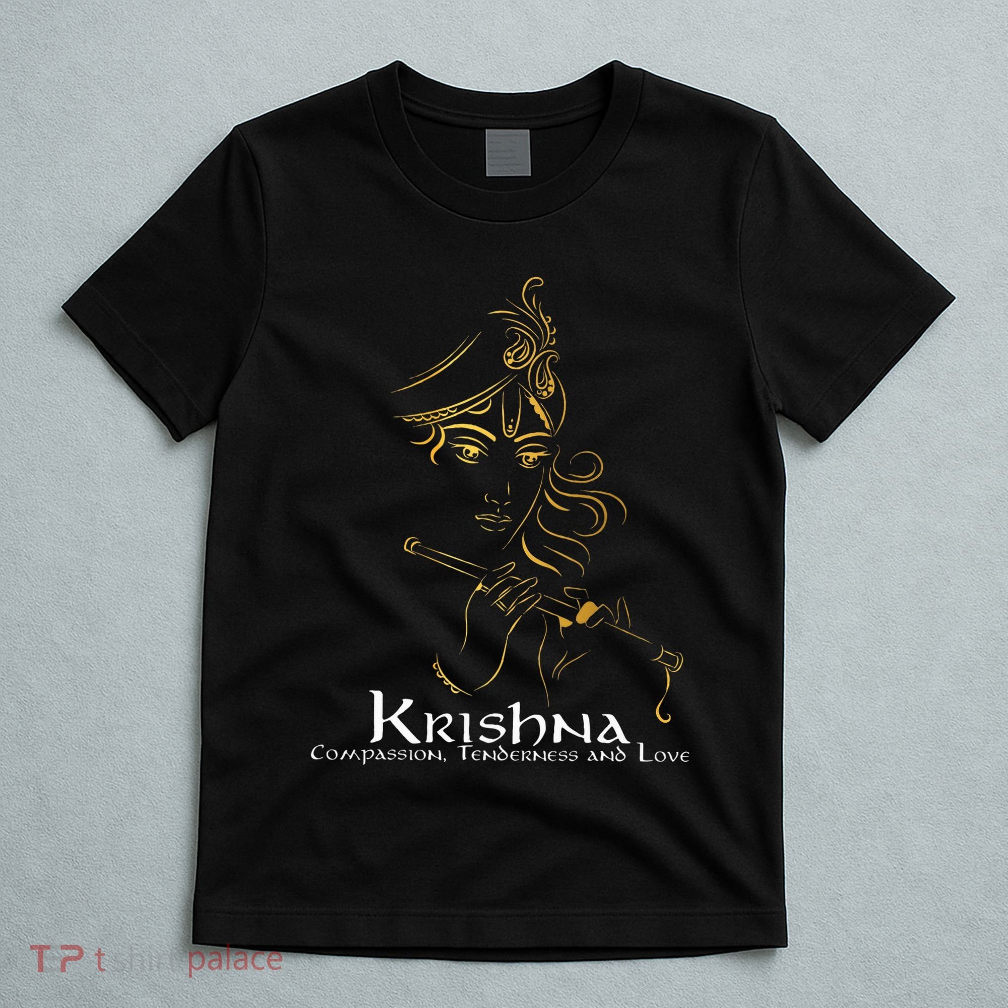 Hindu S Hinduism Diwali Festival Gods Lord Krishna T-Shirt