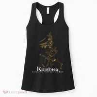 Hindu S Hinduism Diwali Festival Gods Lord Krishna Women's Tank Top thumb 0