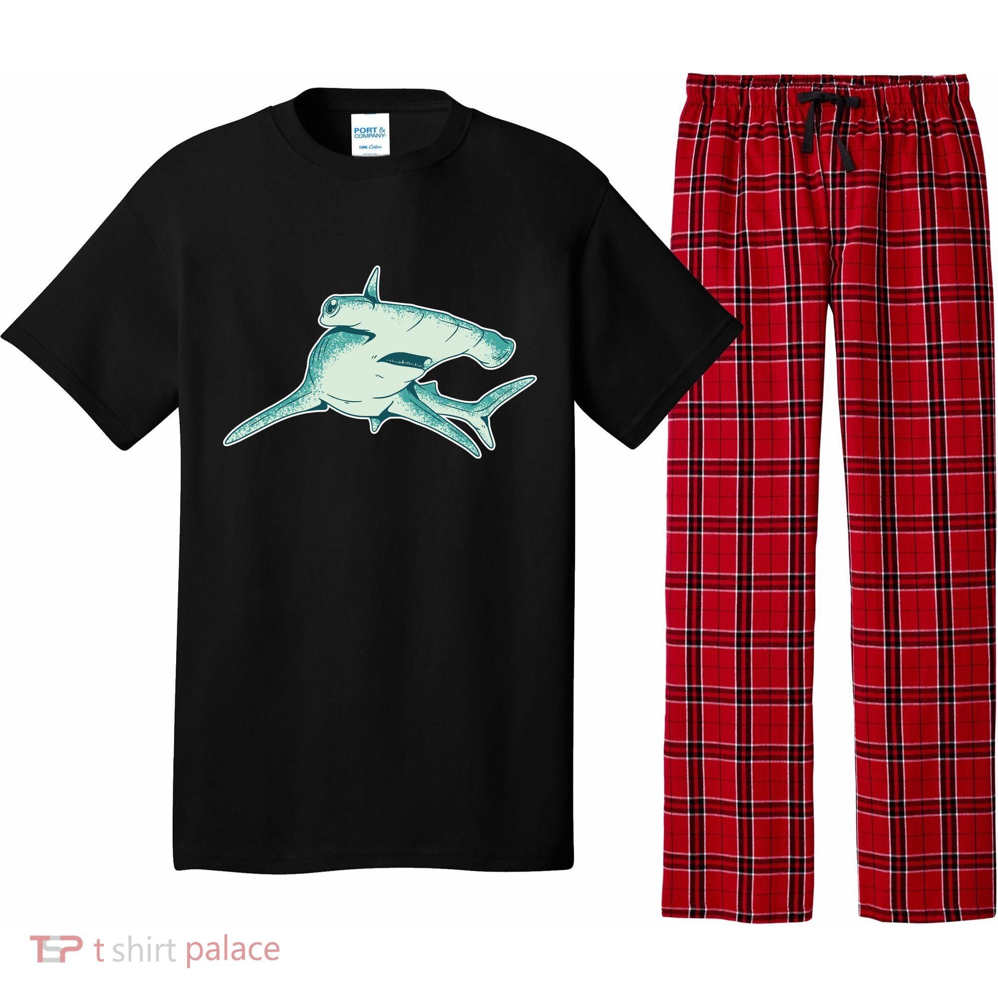 Hammerhead Shark Pajama Set