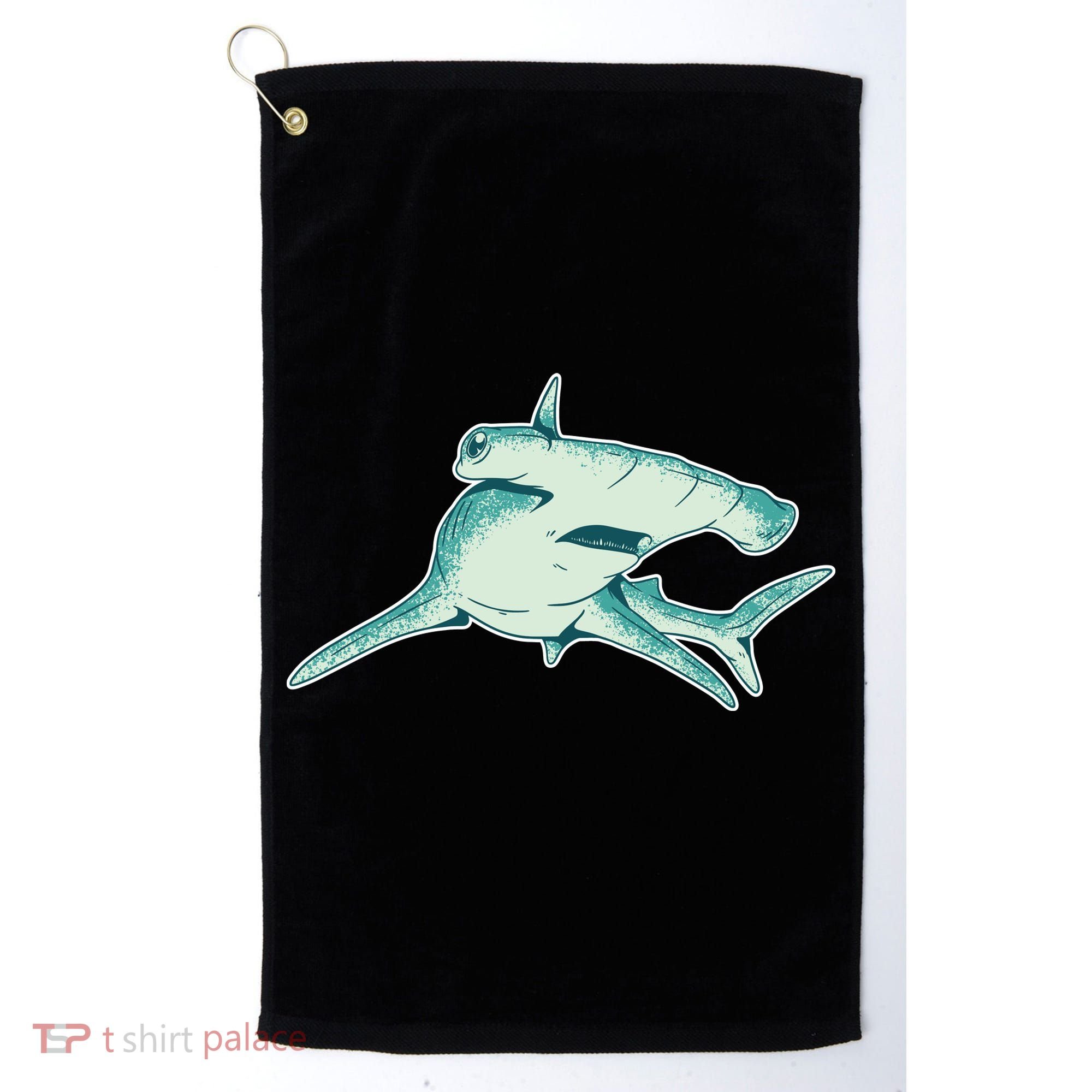 Hammerhead Shark Golf Towel