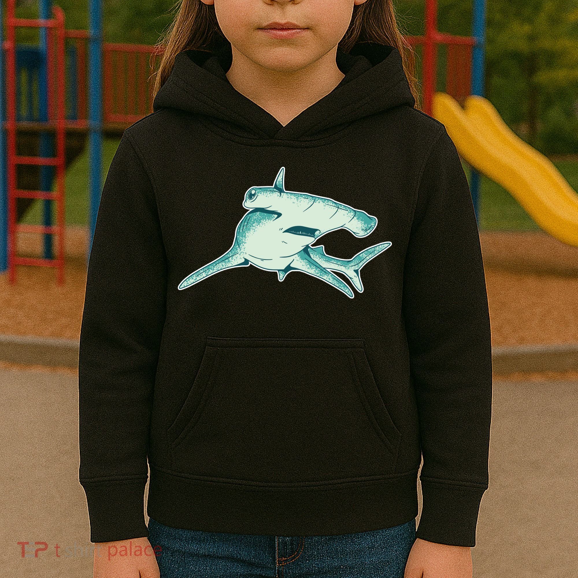 Hammerhead Shark Kids Hoodie