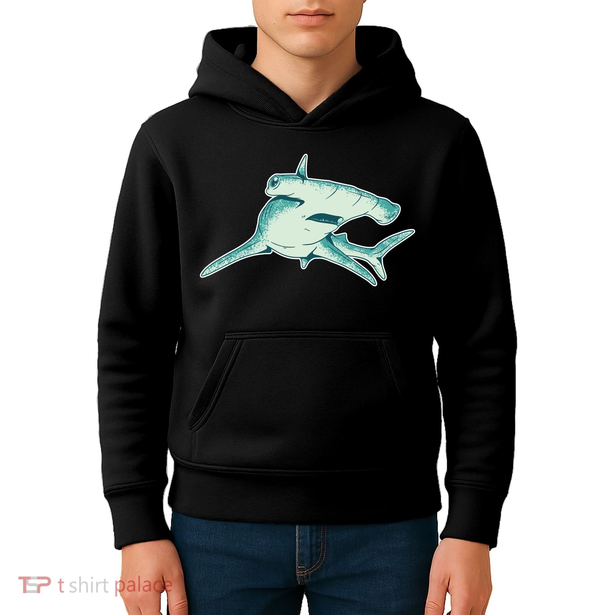 Hammerhead Shark Kids Hoodie