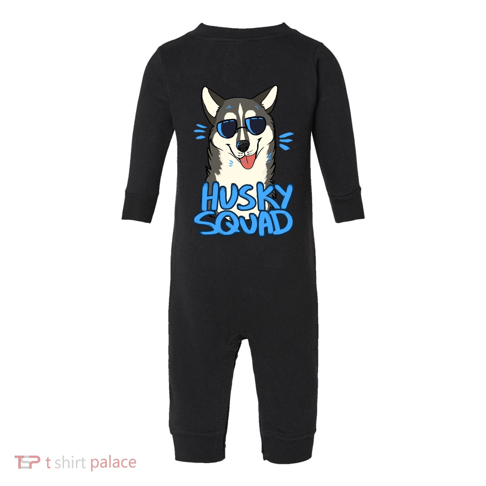 Husky Squad Infant Fleece One Piece
