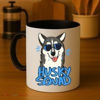 Husky Squad Coffee Mug thumb 4