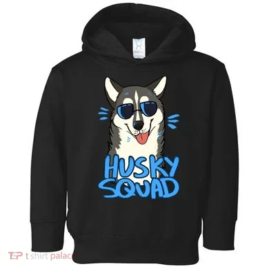 Husky Squad Toddler Hoodie
