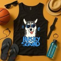Husky Squad Tank Top thumb 4