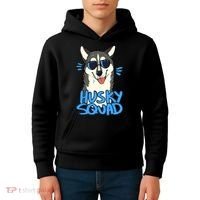 Husky Squad Kids Hoodie thumb 4