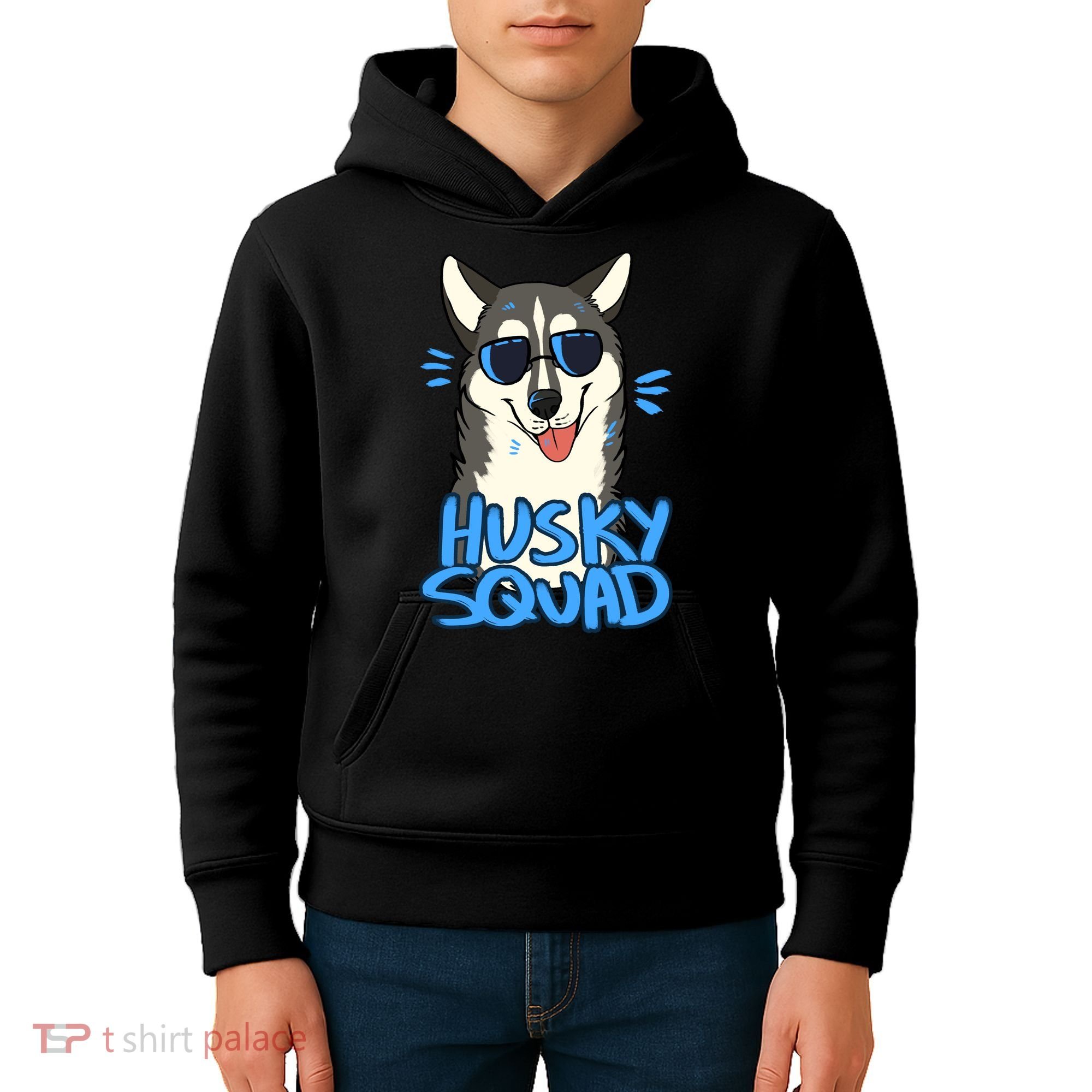 Husky Squad Kids Hoodie