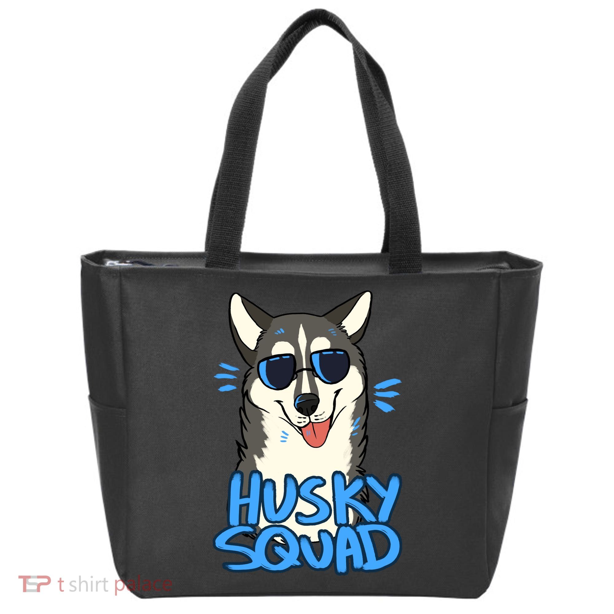 Husky Squad Tote Bag