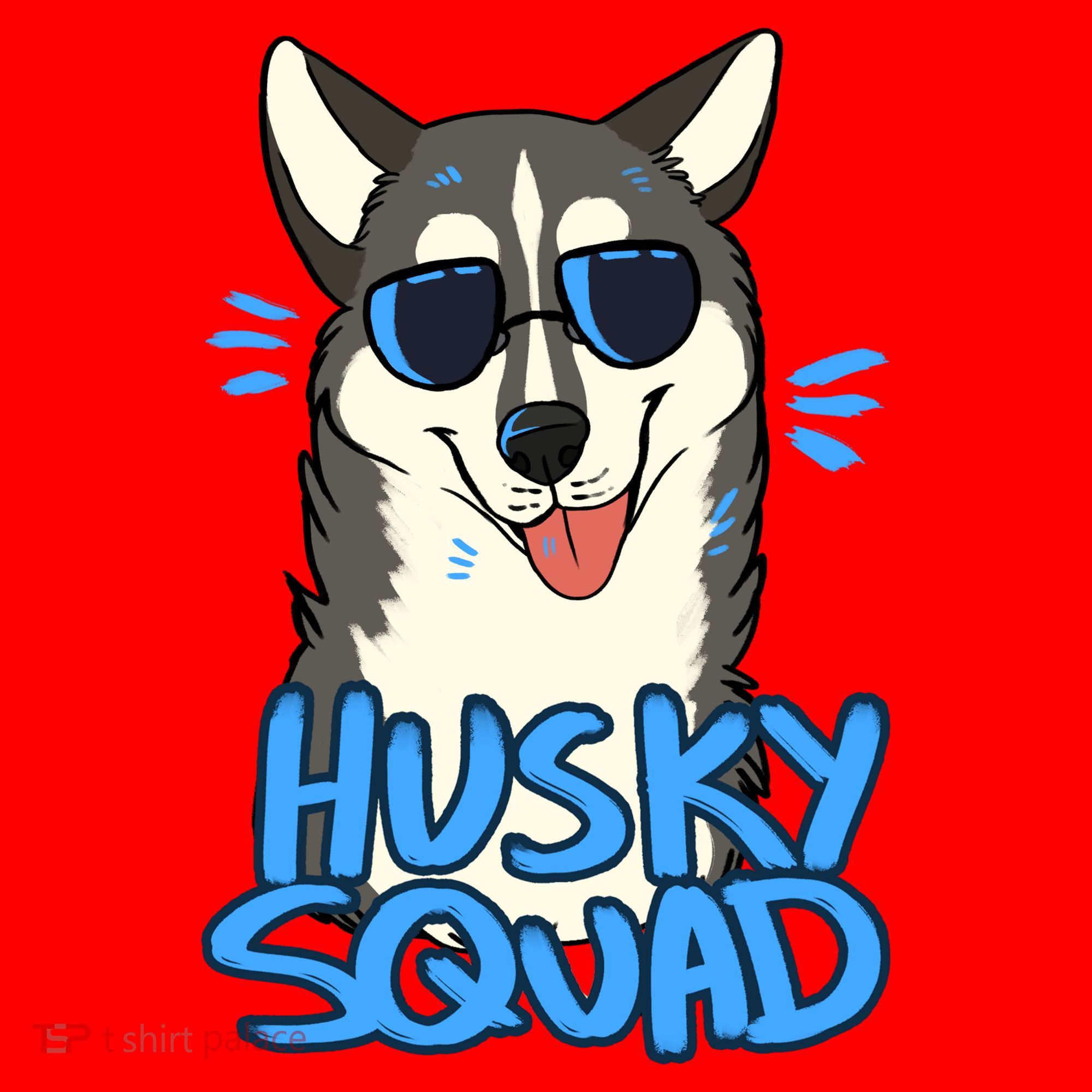 Husky Squad Santa Hat