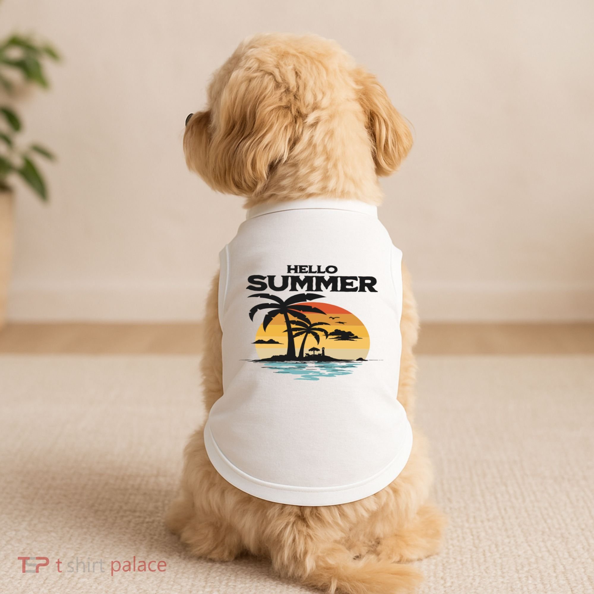 Hello Summer Doggie Tank