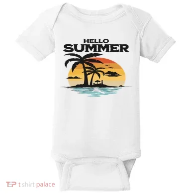 Hello Summer Baby Bodysuit