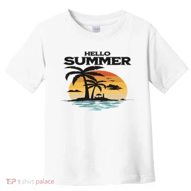 Hello Summer Toddler T-Shirt