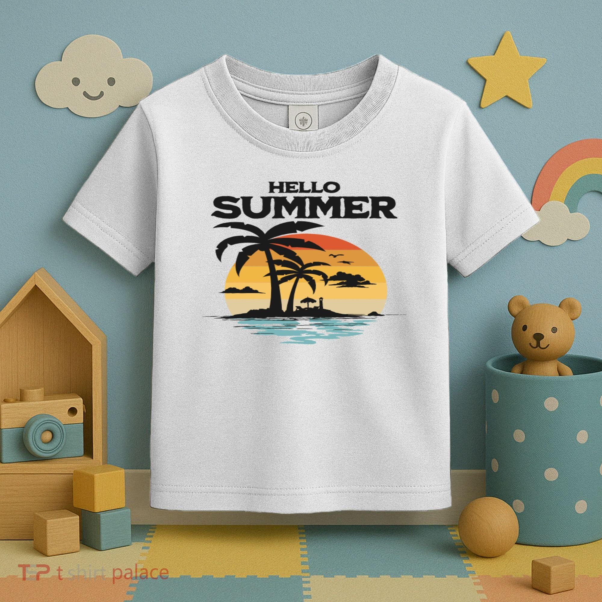 Hello Summer Toddler T-Shirt