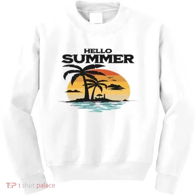 Hello Summer Kids Sweatshirt