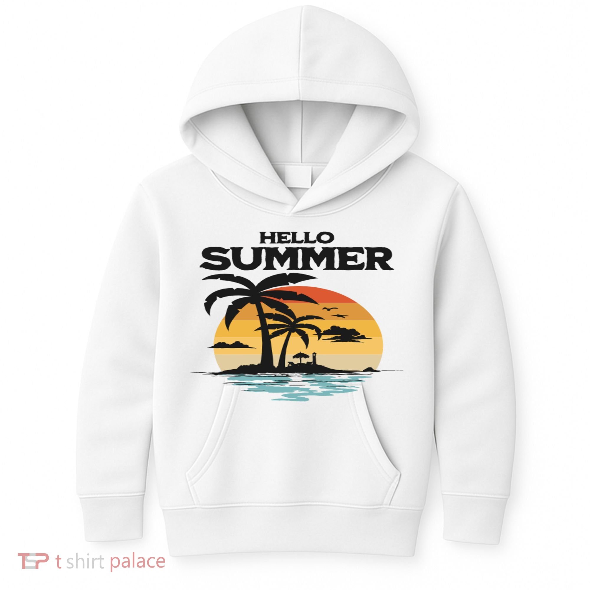 Hello Summer Kids Hoodie