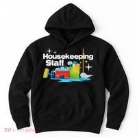 Housekeeping Staff Housekeeper Cleaner Janitorial Service Hoodie thumb 0