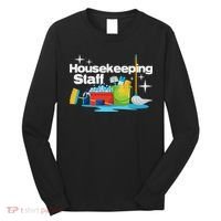 Housekeeping Staff Housekeeper Cleaner Janitorial Service Long Sleeve Shirt thumb 0