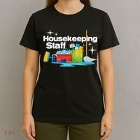 Housekeeping Staff Housekeeper Cleaner Janitorial Service T-Shirt thumb 4