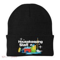 Housekeeping Staff Housekeeper Cleaner Janitorial Service Beanie thumb 0
