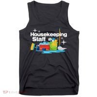 Housekeeping Staff Housekeeper Cleaner Janitorial Service Tank Top thumb 0