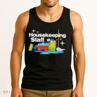 Housekeeping Staff Housekeeper Cleaner Janitorial Service Tank Top thumb 3