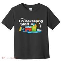Housekeeping Staff Housekeeper Cleaner Janitorial Service Toddler T-Shirt thumb 0